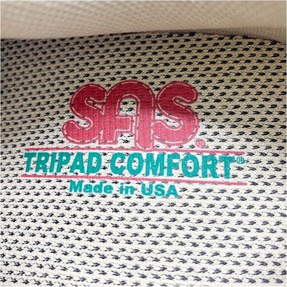 SAS Me Too Comfort Diabetic Sneakers Shoes Womens 7.5 Wide Wide Coffee - Picture 9 of 11